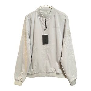 Price is firm - Men’s Rawgear Grey Full Zip Wind Breaker Bomber Jacket M